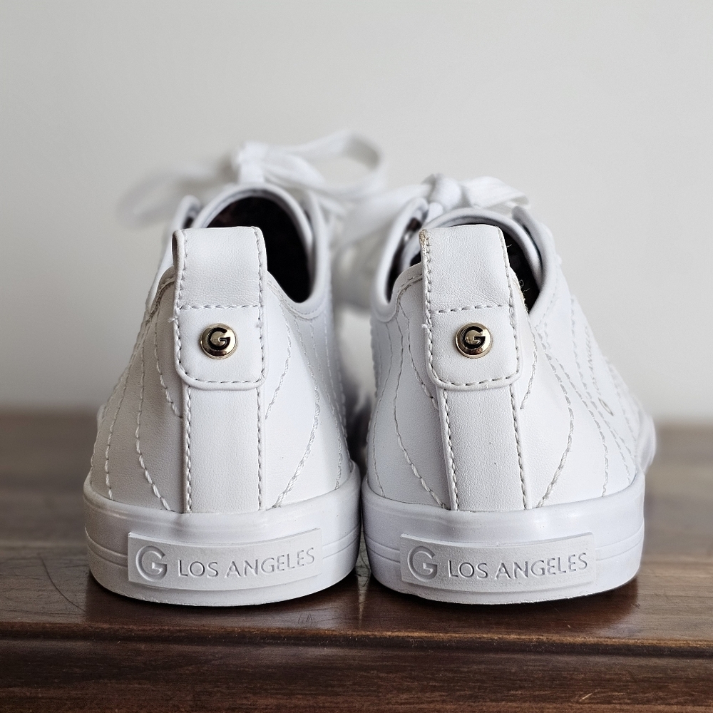 G By Guess Women's Orfin Faux-Leather Sneakers with Brand Accents Size 10 M - Picture 5 of 16